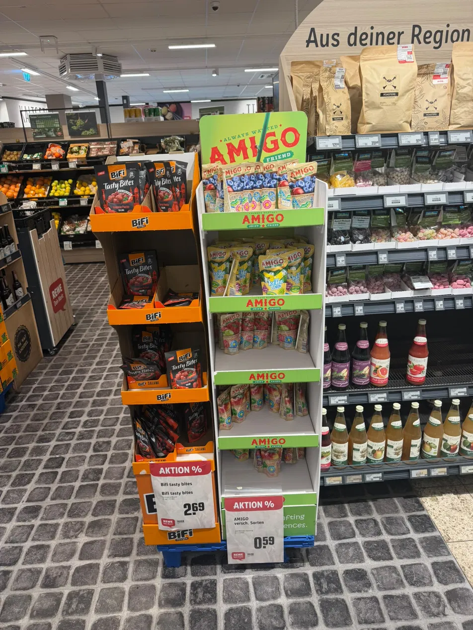 AMIGO Bodendisplay