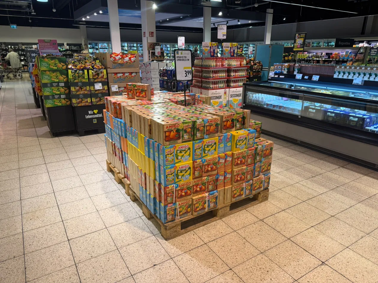AMIGO Palettenplatzierung