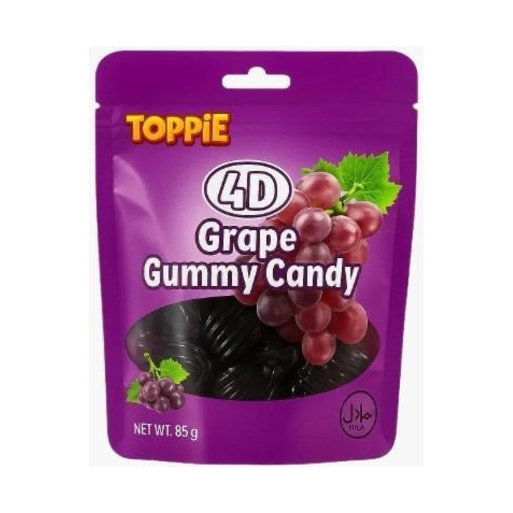 [SON-9020] Toppie Grape Gummy 80g (1*16)