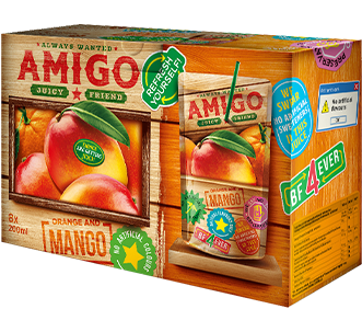 [AMI-1006] AMIGO Fruit Drink Mango 16x200ml