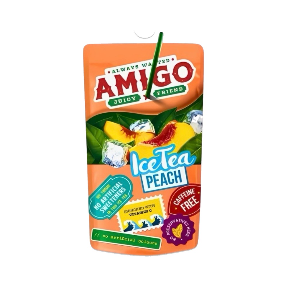 [AMI-1010] AMIGO Ice Tea Peach 8x200ml