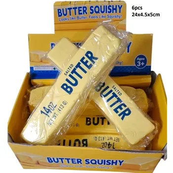 Butter Squishy Groß Gelb 400g