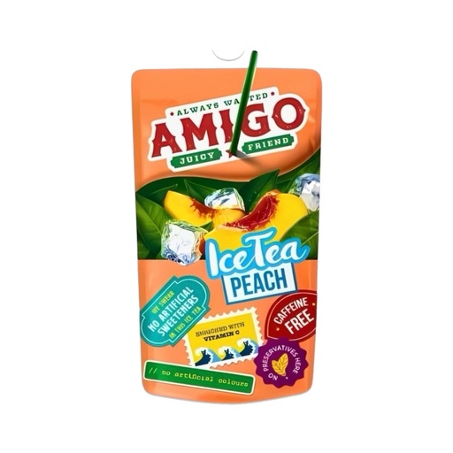 AMIGO Ice Tea Peach 8x200ml