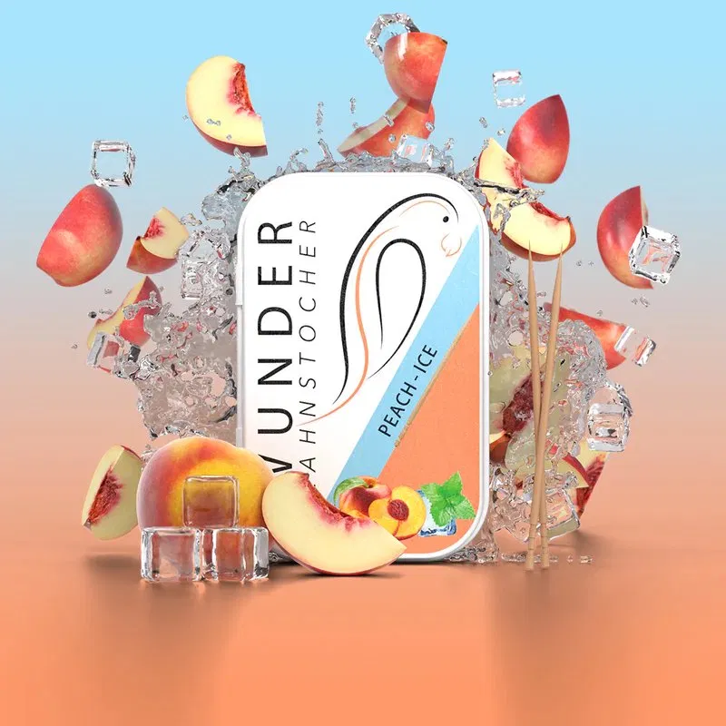 Wunder Zahnstocher Peach-Ice
