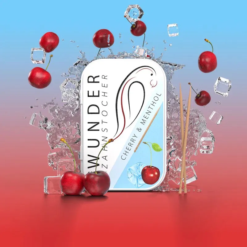 Wunder Zahnstocher Cherry & Menthol