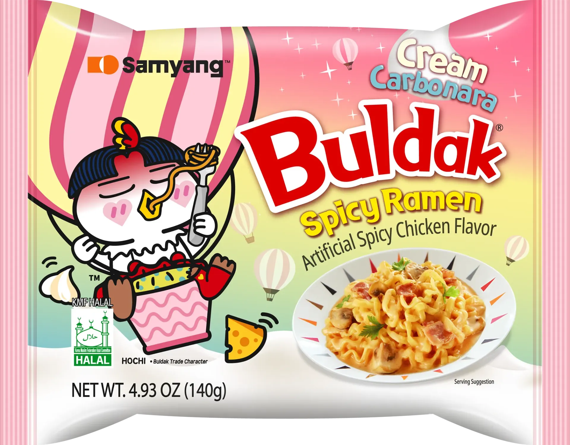 Samyang Buldak Creamy Carbonara 140g