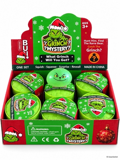 Grinch Dumpling Squishy