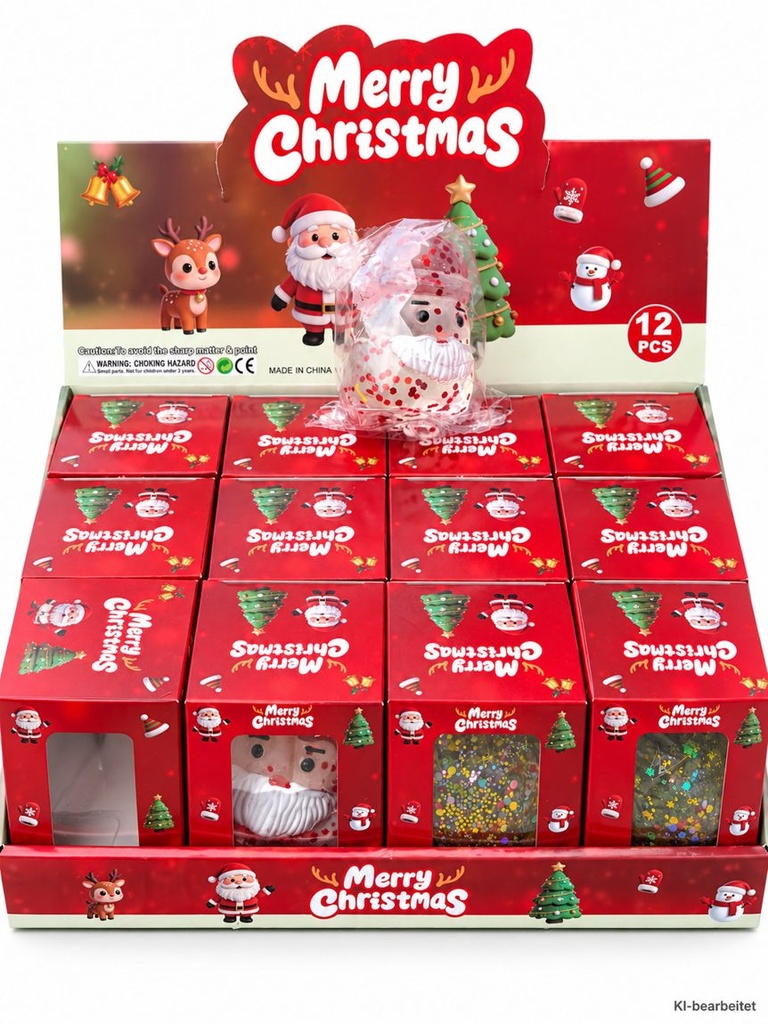Merry Christmas Köpfe