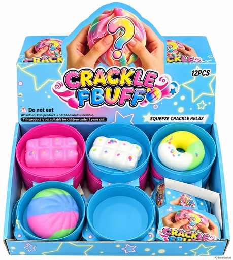 Crackle Puff Mix Squishy