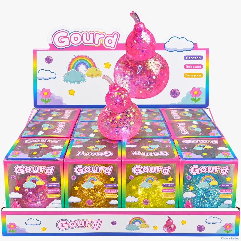 Glitter Pear Squishy